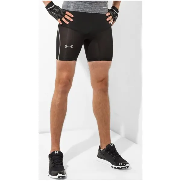 Under Armour Szorty Colswitch , czarny, rozmiar M. Czarne krótkie spodenki sportowe męskie Under Armour, m, bez wzorów, z materiału, na fitness i siłownię. W wyprzedaży za 99.99 zł.