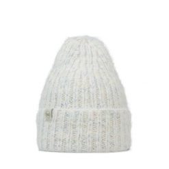 Czapka BUFF KNITTED & FLEECE BAND BEANIE EYLA. Białe szaliki i chusty damskie Buff, bez wzorów. W wyprzedaży za 104.93 zł.