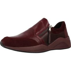Buty GEOX D OMAYA Bordeaux. Czerwone trekkingi damskie Geox, trekkingowe. Za 278.99 zł.