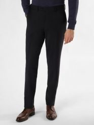 Finshley & Harding Spodnie - Carter Mężczyźni Regular Fit Wełna niebieski, 58. Niebieskie eleganckie spodnie męskie Finshley & Harding, m, bez wzorów, z wełny. Za 499.95 zł.