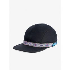 Czapka z daszkiem Kavu Organic Strapcap. Niebieskie czapki i kapelusze damskie KAVU, bez wzorów. Za 188.99 zł.