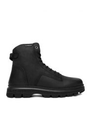 G-Star Raw Trzewiki EO-HULK-02 MI24 Czarny. Czarne botki męskie G-Star Raw, bez wzorów, z nubiku, retro, bez zapięcia. Za 449.99 zł.