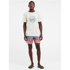 Koszulka męska Protest PRTSHARM t-shirt. Białe koszulki sportowe męskie Protest, m, bez wzorów, sportowe, bez kołnierzyka. Za 129.99 zł.