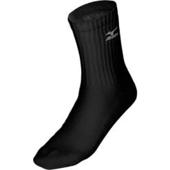 Średniej Długości Skarpety Siatkarskie Unisex Dla Dorosłych. Niebieskie skarpety męskie Mizuno, bez wzorów, z bawełny. Za 56.99 zł.