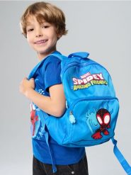 Plecak Spidey & His Amazing Friends - niebieski. Niebieskie torby i plecaki dziecięce Sinsay, małe. Za 29.99 zł.