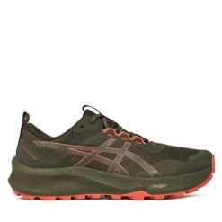 Buty do biegania Asics. Brązowe buty sportowe męskie Asics, bez zapięcia, do biegania. Za 499.99 zł.