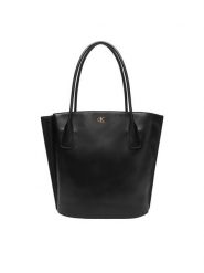 Calvin Klein Torebka LV04F3168G Czarny. Czarne torebki do ręki damskie Calvin Klein, bez wzorów, ze skóry, bez dodatków. Za 499.99 zł.