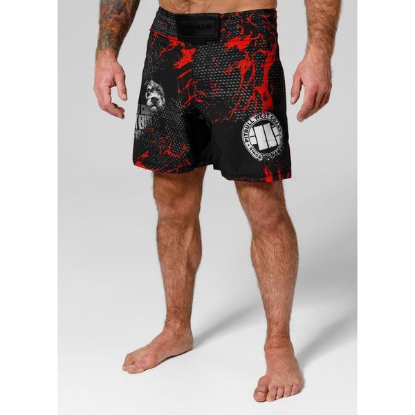 Spodenki męskie Pitbull treningowe Performance Pro plus Blood Dog II. Czarne szorty męskie PITBULL, na lato, l, bez wzorów. Za 209.00 zł.