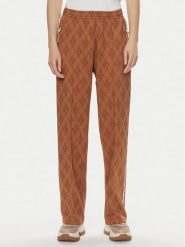 Replay Spodnie dresowe W8115.000.74934 Beżowy Regular Fit. Brązowe spodnie dresowe damskie Replay, m, bez wzorów, z dresówki. Za 439.99 zł.
