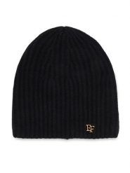 Elisabetta Franchi Czapka BE-04C-67E2 Czarny. Czarne czapki i kapelusze damskie Elisabetta Franchi, na zimę, bez wzorów, z kaszmiru. Za 689.99 zł.