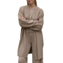 Kurtka ECOALF 156518 Brązowy. Brązowe kurtki damskie Ecoalf, bez wzorów, z tkaniny, bez kaptura. Za 586.99 zł.