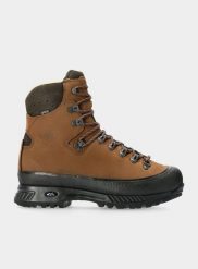 Buty trekkingowe męskie Hanwag Alaska Wide GTX. Brązowe trekkingi męskie Hanwag, na zimę, przed kolano, trekkingowe, gore-tex. Za 1,423.10 zł.