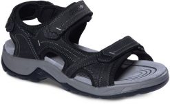 Grisport Grisport sandały męskie GR-25-01-9027M BLACK 44. Czarne sandały męskie Grisport, bez zapięcia. Za 199.99 zł.