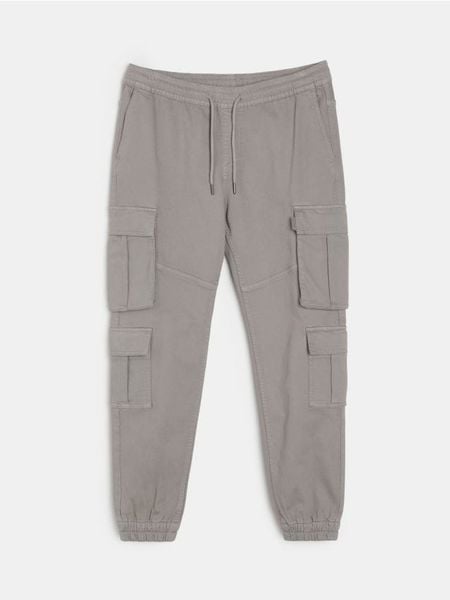 Jeansy cargo - kremowy. Białe jeansy męskie Sinsay. Za 119.99 zł.