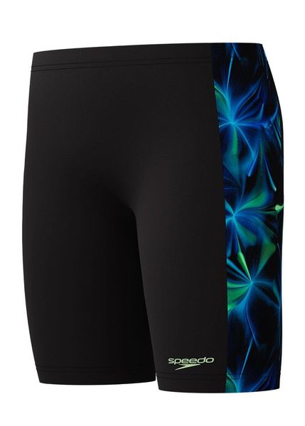 Kąpielówki chłopięce spodenki kąpielowe Speedo Print Panel. Czarne kąpielówki dla chłopców Speedo, bez wzorów, z poliesteru, młodzieżowe. Za 137.98 zł.