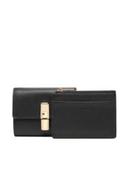 Furla Portfel Iride S WP00640 ARE000 CN O6000 Czarny. Czarne portfele damskie Furla, bez wzorów, ze skóry. Za 674.99 zł.