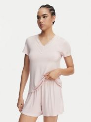 Ysabel Mora Piżama 10823 Różowy jasny Regular Fit. Czerwone piżamy damskie ysabel mora, m, bez wzorów, z wiskozy, bez ramiączek. Za 199.99 zł.