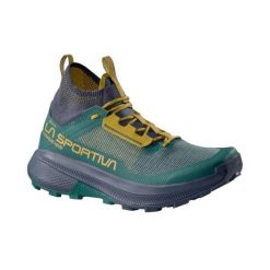 Buty do biegania ultra trail męskie La Sportiva Prodigio Green. Zielone trekkingi męskie I-99, do biegania. Za 822.60 zł.