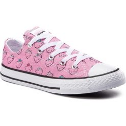 Trampki CONVERSE - Ctas Ox Prism Pink 664638C Prism Pink/White/W. Trampki i tenisówki dziewczęce marki Converse. Za 179.00 zł.