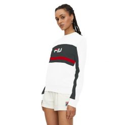 Bluza damska FILA Lishui. Zielone bluzy damskie Fila, s, bez wzorów, bez kaptura. Za 169.99 zł.
