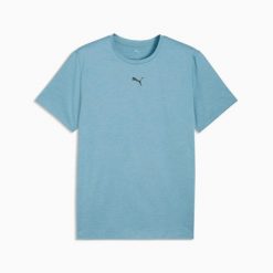 Koszulka męska Puma TAD ESSENTIALS HEATHER CAT niebieska 52592099 r M. Niebieskie koszulki sportowe męskie Puma, m, bez wzorów, z dzianiny, bez kołnierzyka, bez ramiączek, na fitness i siłownię. Za 75.87 zł.