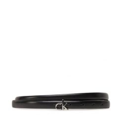 Pasek Damski Calvin Klein. Czarne paski damskie Calvin Klein, bez wzorów. Za 129.99 zł.