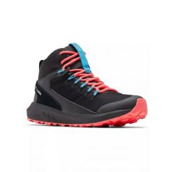 Buty trekkingowe damskie Columbia Trailstorm Mid Wp. Czarne obuwie sportowe damskie Columbia, bez wzorów, trekkingowe. W wyprzedaży za 399.00 zł.