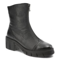 Czarne Botki Armodo Modne Buty Damskie Zapinane Na Zamek. Czarne botki damskie Armodo, na wiosnę, z materiału, eleganckie, bez obcasa, na obcasie, bez zapięcia. Za 429.00 zł.