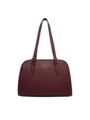 Nine West Torebka CEO-AGNES-LA482-3038 Bordowy. Czerwone torebki do ręki damskie Nine West, bez wzorów, z materiału, bez dodatków. Za 229.99 zł.