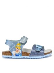 Geox Sandały J Adriel J558MG 0NFKC C0397 S Niebieski. Niebieskie sandały dziewczęce Geox, ze skóry, bez zapięcia. Za 149.99 zł.