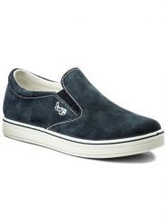 Primigi Tenisówki 1385400 S Granatowy. Niebieskie buty sportowe dziewczęce Primigi, bez wzorów, ze skóry, bez zapięcia. Za 179.99 zł.