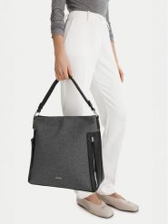 Lasocki Torebka CEO-LSK-X-009-09 Czarny. Czarne torebki do ręki damskie Lasocki, bez wzorów, z materiału, bez dodatków. Za 199.99 zł.