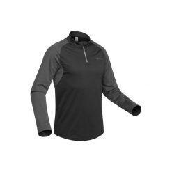 Koszulka turystyczna długi rękaw SH100 warm męska. Bluzki z długim rękawem męskie marki QUECHUA. Za 39.99 zł.