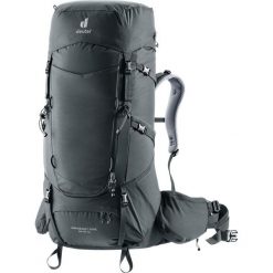 Deuter Plecak trekkingowy damski Aircontact Core 55+10 SL graphite. Szare plecaki damskie Deuter, bez wzorów, z materiału, klasyczne. Za 1,579.00 zł.