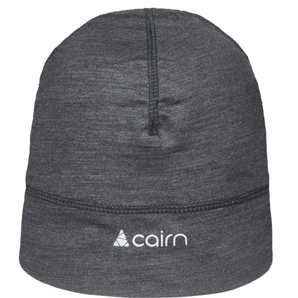 Czapka Cairn Merino. Czarne czapki i kapelusze męskie CAIRN, bez wzorów, z materiału. Za 170.95 zł.