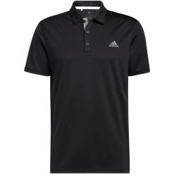 Koszulka męskie adidas Polo Shirt Drive. Czarne koszulki polo męskie Adidas, m, bez wzorów, z materiału, bez ramiączek. Za 290.00 zł.