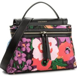 Torebka TWINSET - Cecile Deux OS8TA1 St. Flori 02574. Czarne torebki do ręki damskie Twinset, z materiału. W wyprzedaży za 469.00 zł.