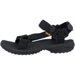 Buty do chodzenia męskie Teva Terra FI Lite. Czarne buty sportowe męskie Teva, z gumy, bez zapięcia. W wyprzedaży za 316.25 zł.