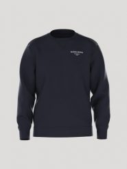 Bjorn_borg BORG ESSENTIAL 1 bluza z recyklingowanego poliestru – NIGHT SKY. Niebieskie bluzy męskie Björn Borg, m, bez wzorów, z materiału, bez kaptura. Za 288.00 zł.