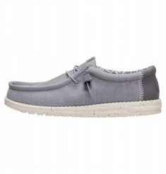 HEY DUDE Hey Dude Wally Stretch Canvas 40700-1XA szary 43. Brązowe trampki męskie Hey dude, bez wzorów, bez zapięcia. Za 258.77 zł.