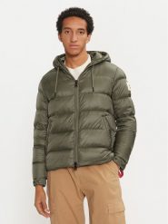 After Label Kurtka puchowa Verbier A00038 Zielony Regular Fit. Zielone kurtki męskie After Label, l, bez wzorów, z puchu, bez kaptura. Za 1,619.00 zł.