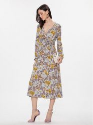 Weekend Max Mara Sukienka codzienna Staffa 2415621061 Niebieski Regular Fit. Niebieskie sukienki damskie Weekend Max Mara, na co dzień, m, bez wzorów, z wiskozy, bez kołnierzyka, bez ramiączek, proste. Za 839.99 zł.