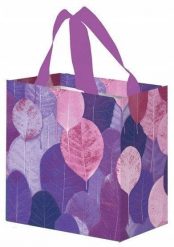 Torba Mini Kolorowe Listki 10L fioletowe. Fioletowe torby i plecaki dziecięce Fraspo. Za 8.68 zł.