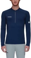 Bluza Mammut Aenergy FL Half Zip Longsleeve - marine. Bluzki z długim rękawem męskie Visent, m, bez wzorów, bez kaptura. Za 471.91 zł.