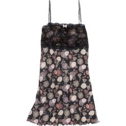 Koszula nocna z wiskozy bonprix czarny z nadrukiem. Koszule nocne damskie marki MAKE ME BIO. Za 37.99 zł.