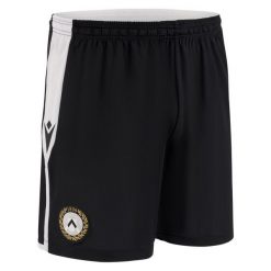 Szorty domowe Udinese 2022/23. Czarne szorty męskie Macron, s, z aplikacjami. Za 186.00 zł.
