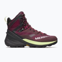 Buty turystyczne męskie Merrell Mtl Thermo Rogue 4 Mid GTX. Czerwone trekkingi męskie Merrell, trekkingowe. Za 949.99 zł.
