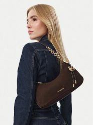 MICHAEL Michael Kors Torebka Nolita 32R6GY5W6L Brązowy ciemny. Brązowe torebki do ręki damskie MICHAEL Michael Kors, bez wzorów, bez dodatków. Za 1,129.00 zł.