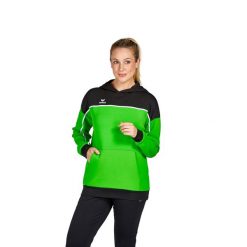 Sweat bluza z kapturem dla kobiet Erima Change. Czarne bluzy damskie Erima, na zimę, bez wzorów, z kapturem. W wyprzedaży za 285.00 zł.