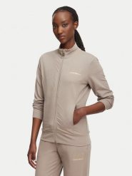 EA7 Emporio Armani Bluza 8NTM43 TJ9RZ U6100 Beżowy Regular Fit. Brązowe bluzy damskie EA7 Emporio Armani, l, bez wzorów, z syntetyku, bez kaptura. Za 564.99 zł.